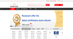Desktop Screenshot of nowexam.com